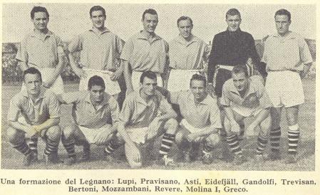 La formazione promossa in serie A nel campionato 1950/51