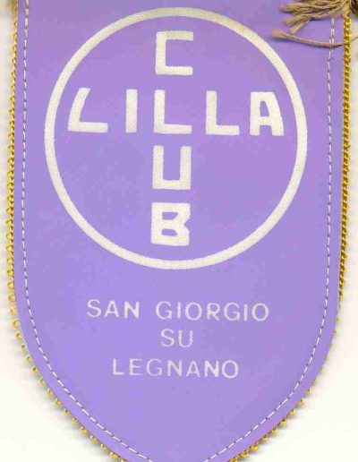 Gagliardetto Lilla Club San Giorgio su Legnano Fronte