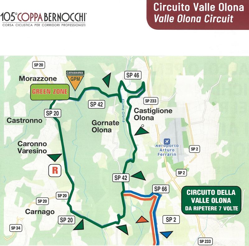 Coppa Bernocchi 2024 circuito Valle Olona