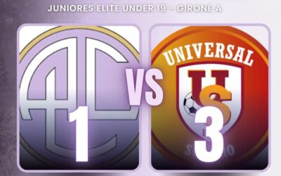 Juniores Elite Under 19, sconfitta casalinga per i lilla contro l’Universal Solaro