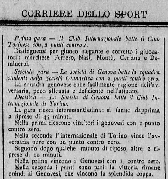 Primo campionato italiano di calcio 1898