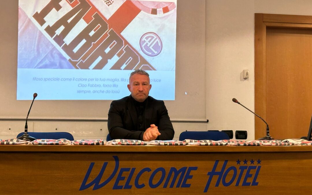 Presentata al Welcome Hotel la maglia in ricordo di “Fabbro”