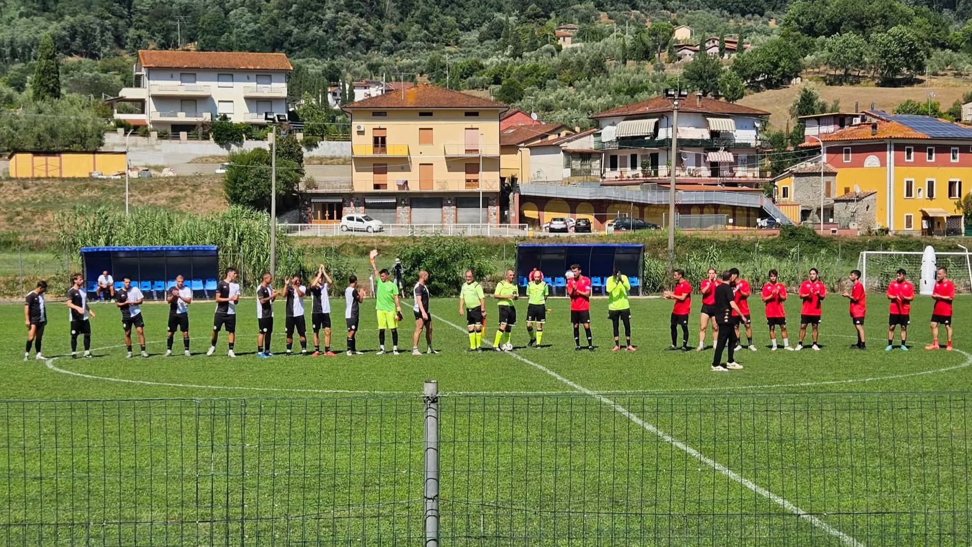 Lucchese-Legnano 2-0 amichevole
