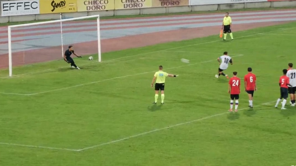 Chiasso-Legnano 1-1 - Rigore Corio