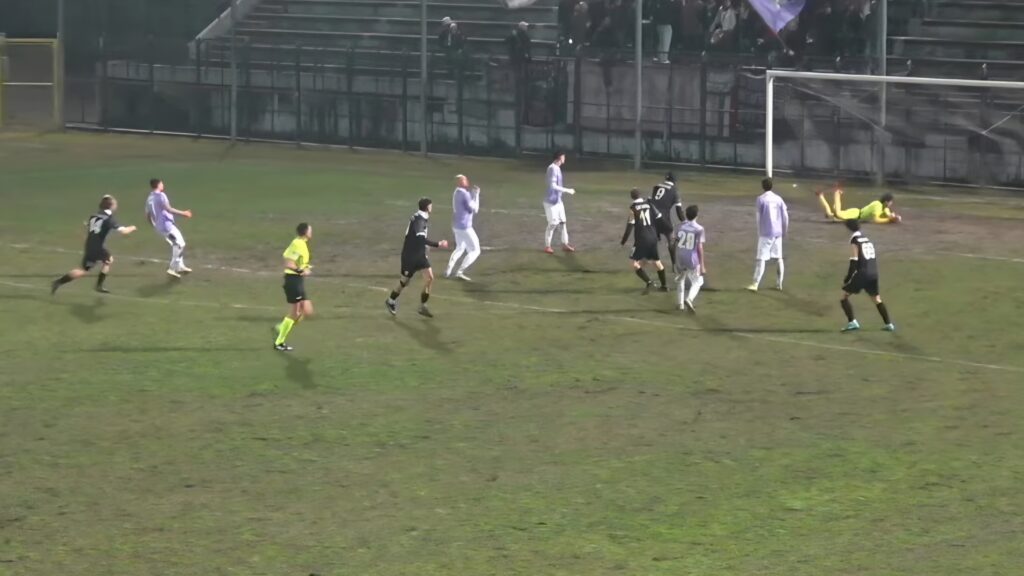 Legnano-Sestese 3-1 la rete di Fischetti