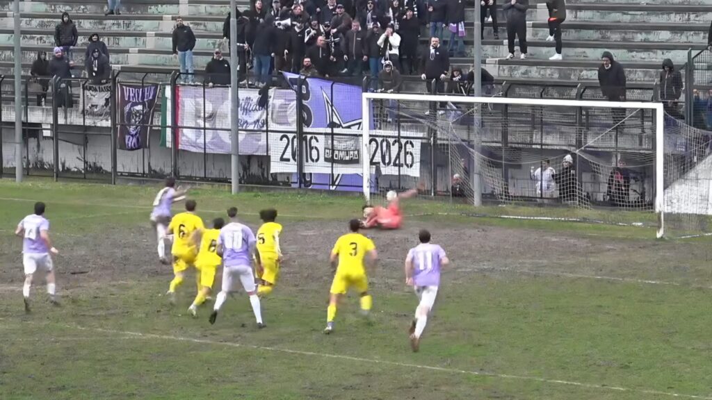 Legnano-Arconatese 2-2 - Rigore Zoppi 2-2