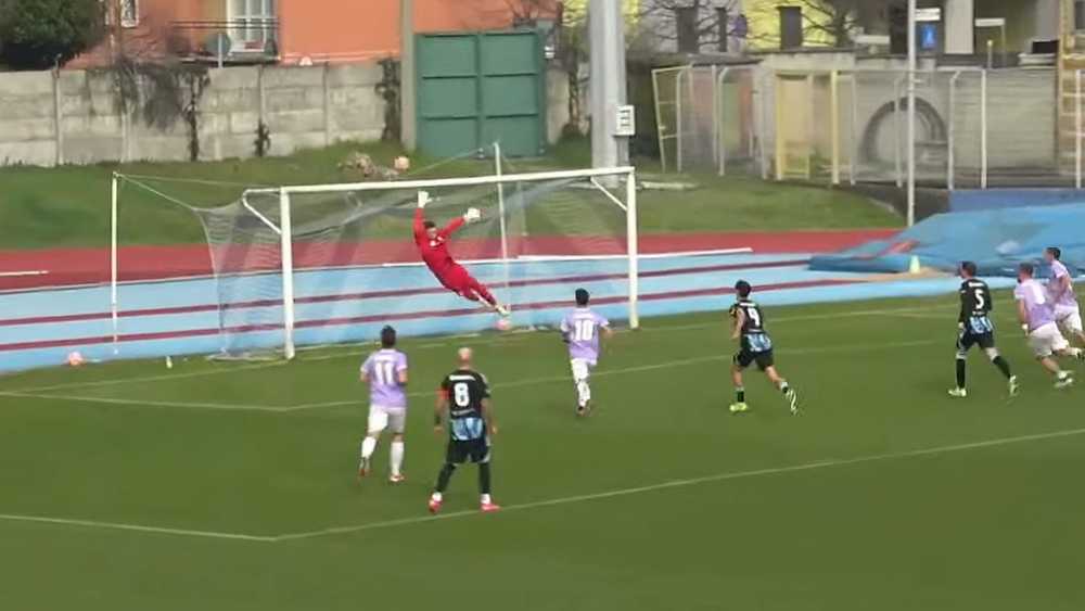 Saronno-Legnano traversa Tinazzi 25'